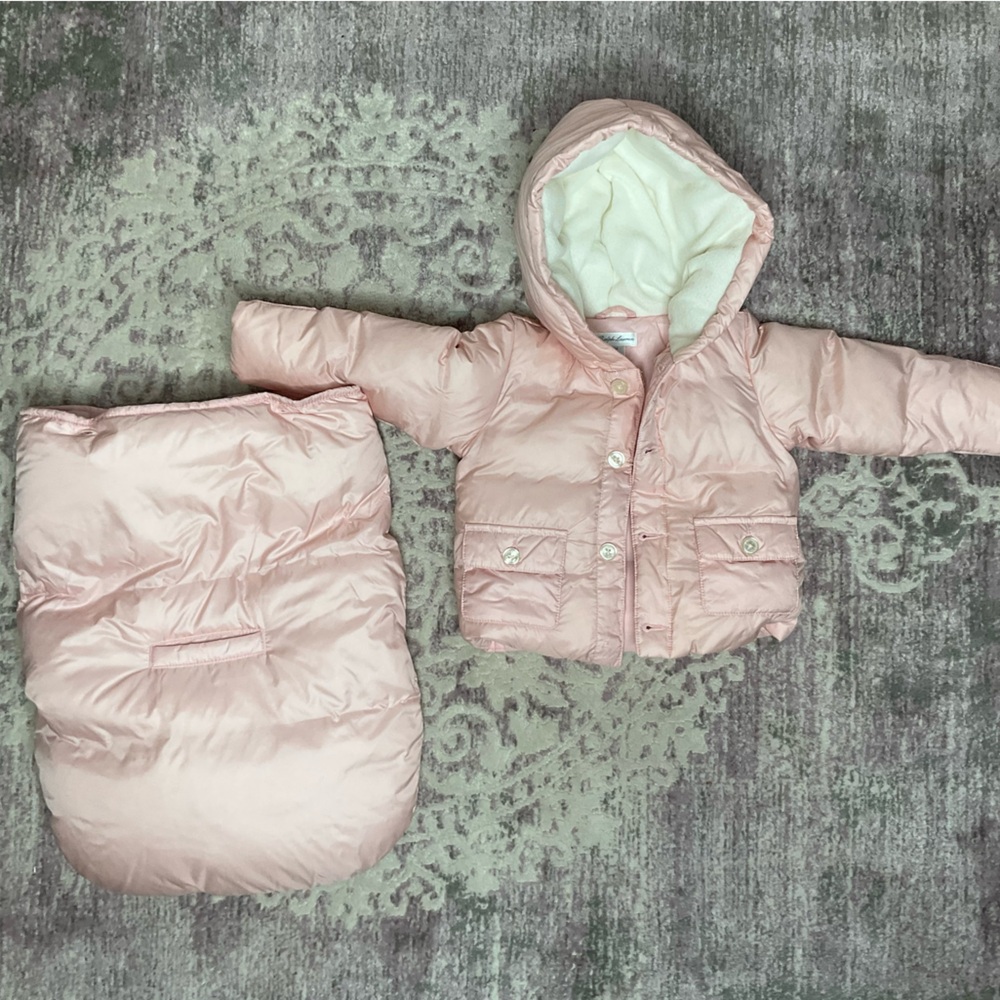 Ralph Lauren - Baby Girl Convertible Bunting Set - Size 6 Month